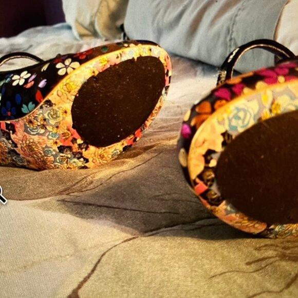 Irregular Choice floral embroidered shoes - EU 41 / US 10 - Picture 6 of 7